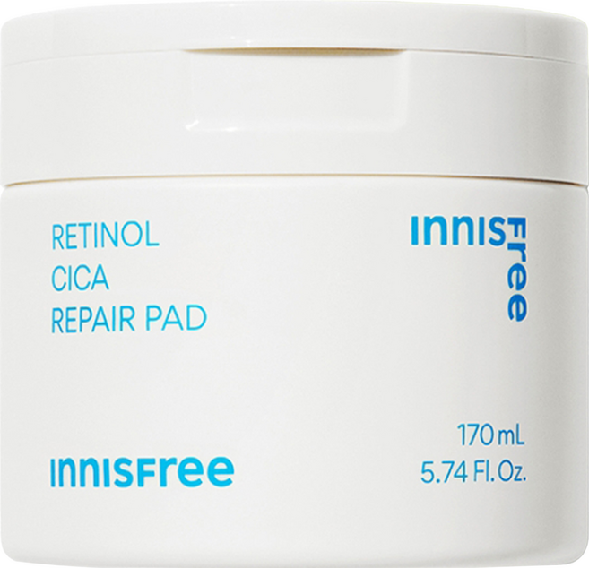 INNISFREE 台灣公司貨 A醇淨膚毛孔修護棉片, 60片, 1罐