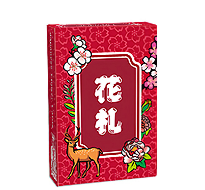 ROYAL 樂友 日本花牌迷你紙牌, 紅櫻花, 1盒