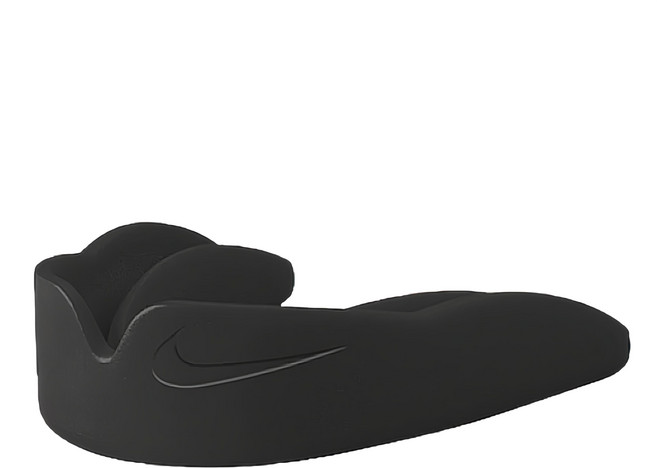 NIKE 耐吉 CUSTOM FIT STRAPLESS 護齒套, 黑色, 1個
