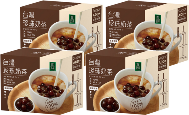 歐可茶葉 台灣珍珠奶茶, 78g, 5包, 4盒