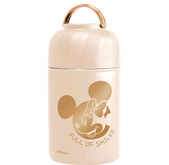 MICKEY MOUSE 米奇 手提真空燜燒罐, 香檳白, 1.05L, 1個