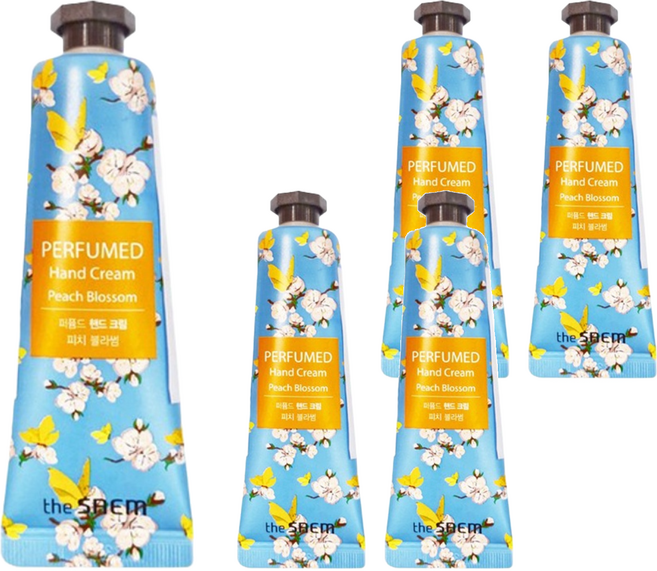 THe SaeM 得鮮 香氛精華滋養護手霜 桃花, 30ml, 5個
