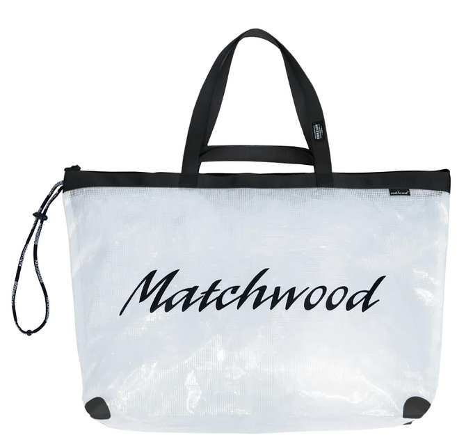 matchwood 防水托特包 MHWD-TB-009-BK, 黑色款 半透明色