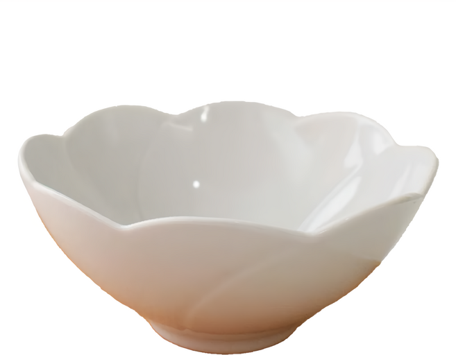 有田燒 花形缽 日本製 寬15cm 高6.5cm 容量400mL, 青瓷, 1個