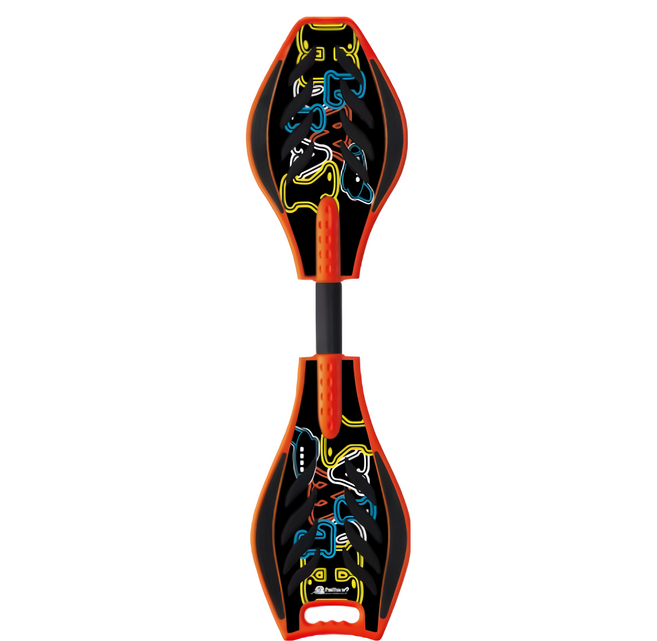 holiwaY 哈樂維 陸上衝浪板 蛇板, 紅色, 1個