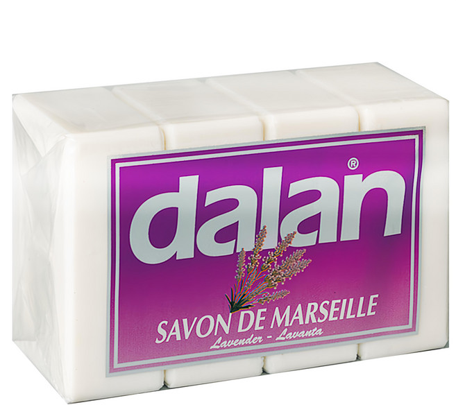 dalan 達欖 土耳其 紫薰衣草馬賽皂, 180g, 4個