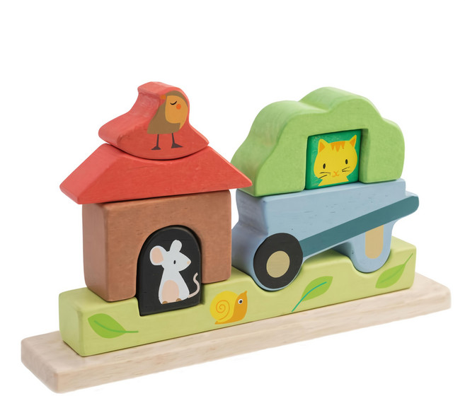 tender leaf 疊疊樂, 動物農場 多色, 1組