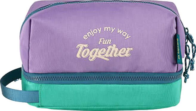 m square 雙層乾溼分離洗漱包