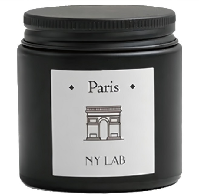NY LAB 紐約實驗室 城市限定霧質感手工香氛蠟燭, 巴黎草莓, 1個, 3.5oz