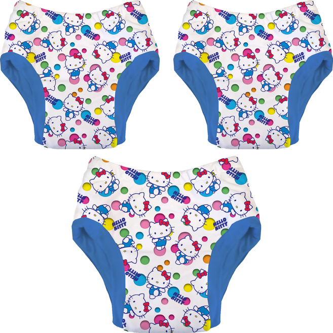 THiRSTiES 訓練褲/學習褲 SANRIO聯名款 19~25kg, Hello Kitty dot dot, 3件