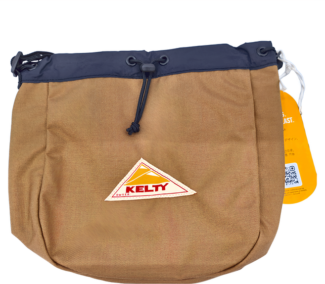 KELTY KINCHAKU SHOULDER 肩背小袋, 摩卡