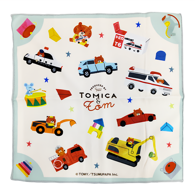 Skater 黏貼式日式便當包巾, tomica tom, 1條