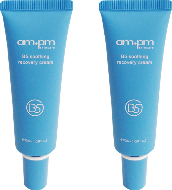 NARUKO 牛爾 am pm 台灣公司貨 B5舒緩保濕萬能霜, 30ml, 2條