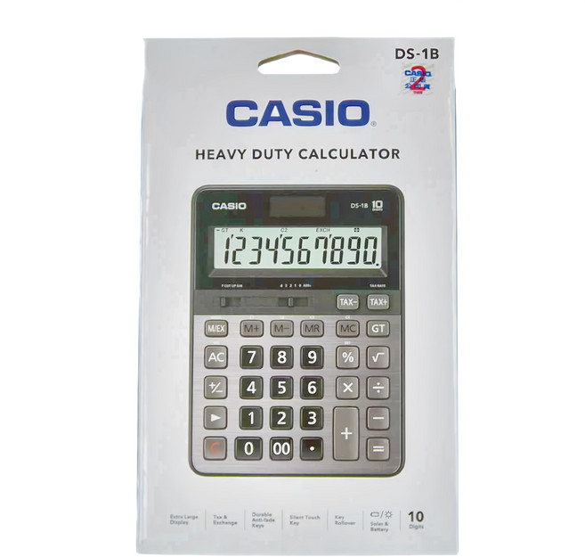 CASIO 卡西歐 計算機, 鐵灰色, 1個