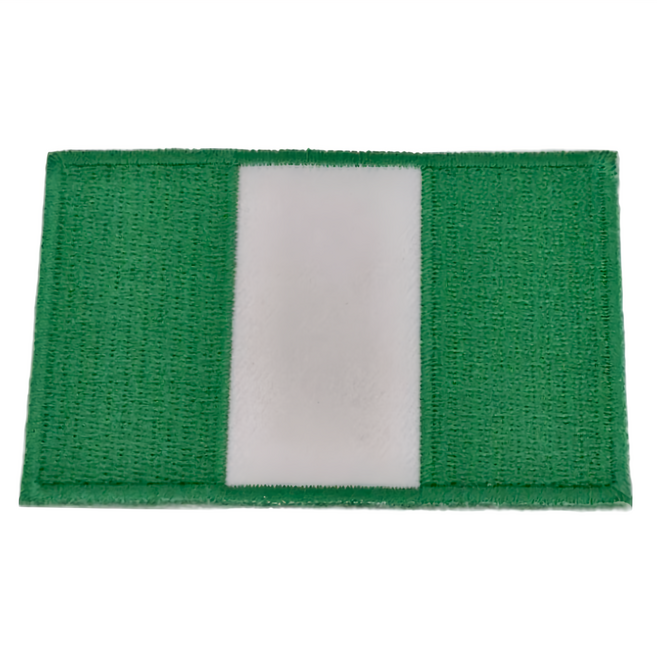 A-ONE 匯旺 國旗刺繡布貼 1.5g, 奈及利亞, 1個