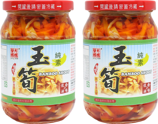 譽方媽媽 傳香之寶 玉蘭香筍, 340g, 2罐
