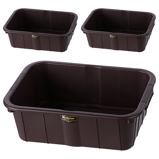 KEYWAY 聯府 得力深型盆 LU523-1 大 505 x 362 x 182mm, 3個