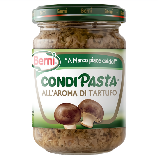 Berni 義大利松露風味菌菇醬, 130g, 1罐