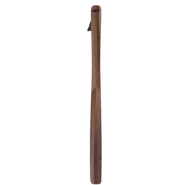 SHIMOYAMA 黑胡桃鞋拔子提鞋器 柄長50cm, 黑胡桃木色, 1支