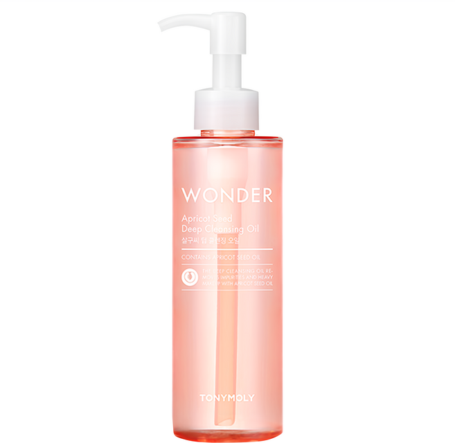TONYMOLY WONDER神奇杏桃籽深層卸妝油 190ml, 1瓶