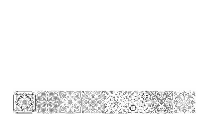 WA. WALL ART iINDOORS 西班牙花磚貼, BD款