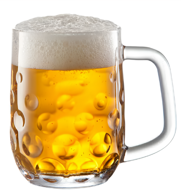 Tescoma 波點啤酒杯 (500ml) TE67 玻璃材質, 1個