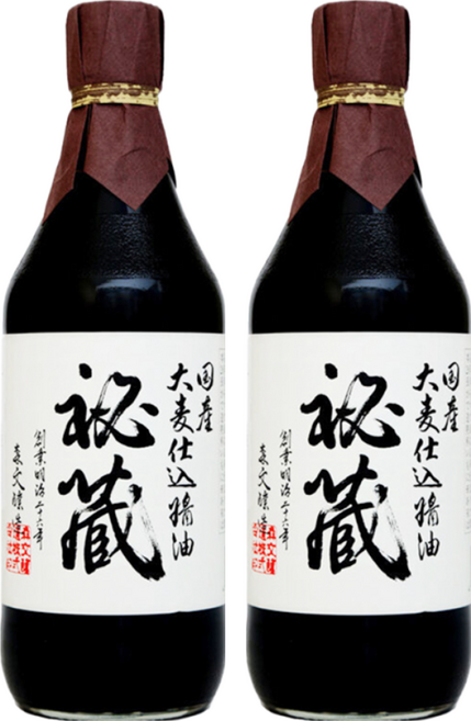MORIBUN 森文釀造 秘藏醬油, 500ml, 2瓶