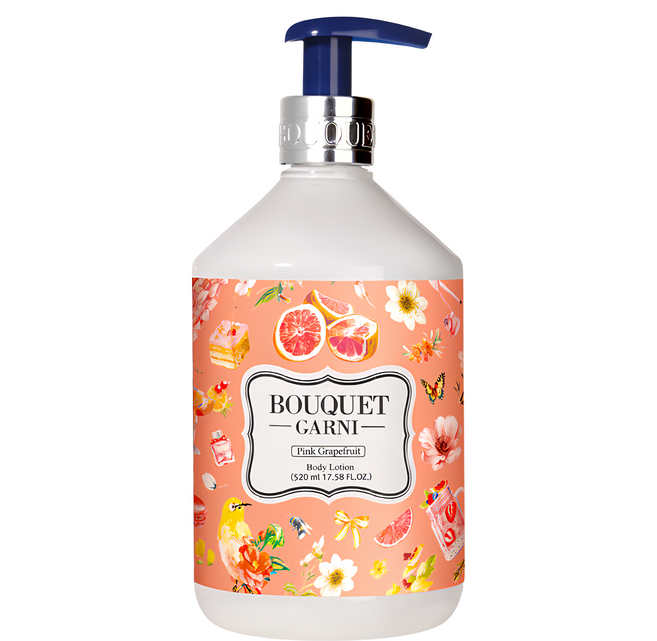 BOUQUET GARNI 香氛身體乳液 Pink Grapefruit, 520ml, 1瓶