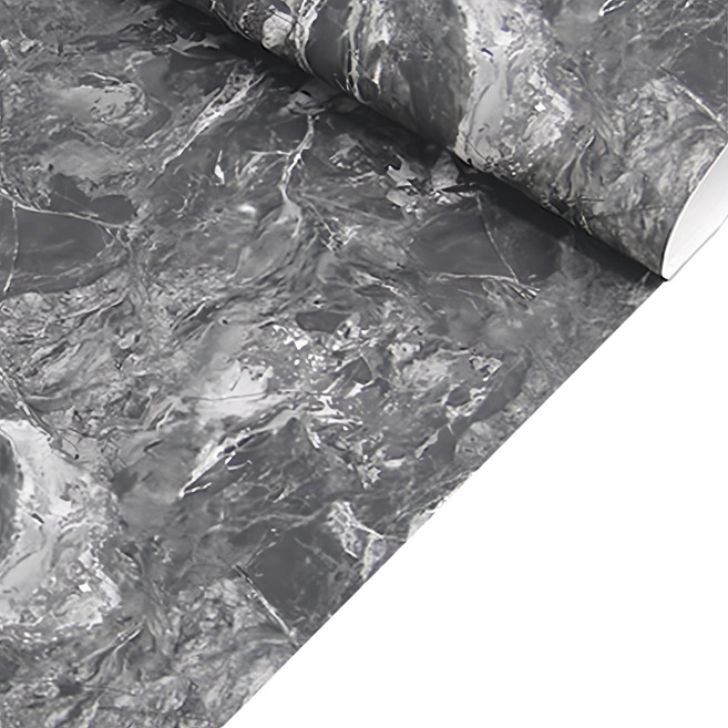 WA. WALL ART 大理石自黏防水壁紙 800g, 霧面砂岩灰