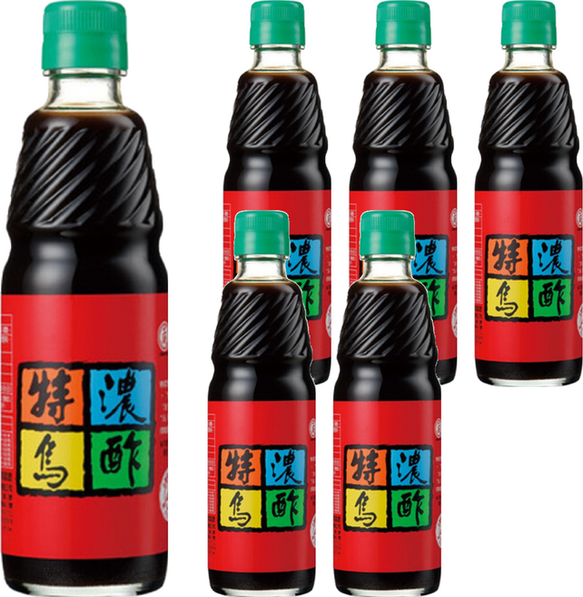 KONG YEN 工研 特濃烏醋, 300ml, 6瓶