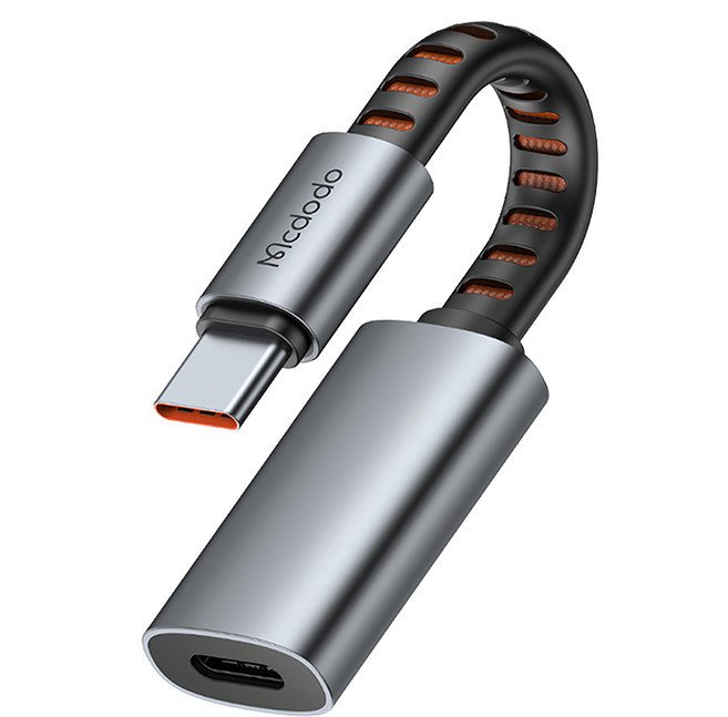 Mcdodo 麥多多 奧丁 Lightning-Type-C 轉接頭 CA-4870, 黑色, 1個, 9.8cm