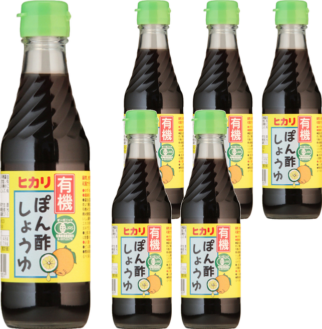 HIKARI FOODS 光食品 有機和風柚子醬油, 250ml, 6瓶