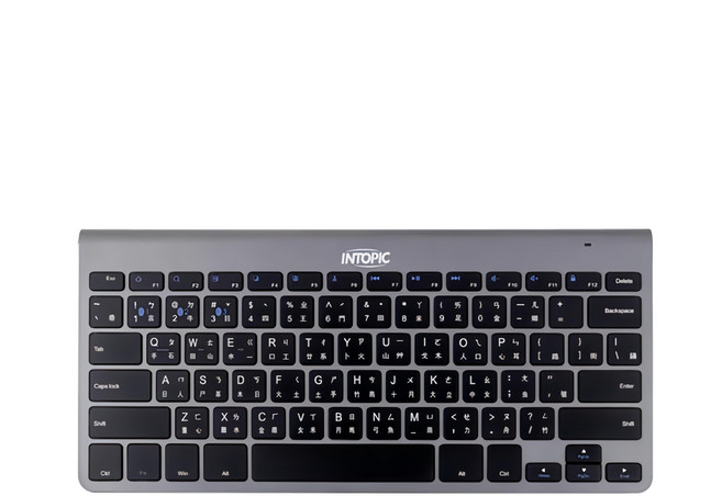 INTOPIC 廣鼎 KBT-100 一對三藍牙剪刀腳鍵盤 藍牙5.0