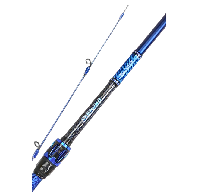 okuma 寶熊釣具 煞雷諾 Serrano 路亞竿, 藍色