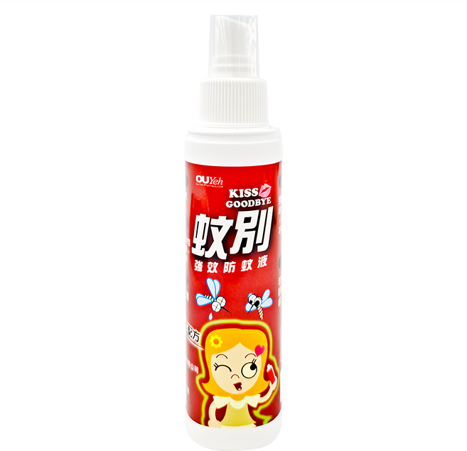 OUYeh 歐業 蚊別草本防蚊液 120ml, 1瓶