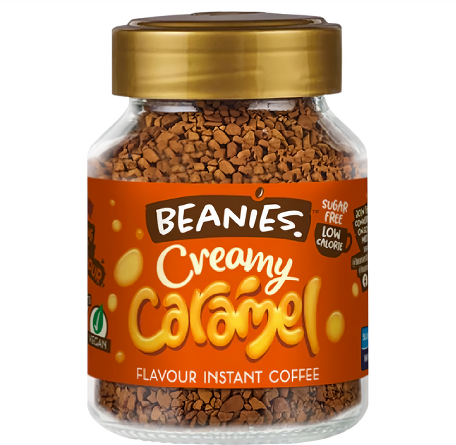 BEANIES 即溶咖啡 香濃焦糖風味, 50g, 1罐, 1罐
