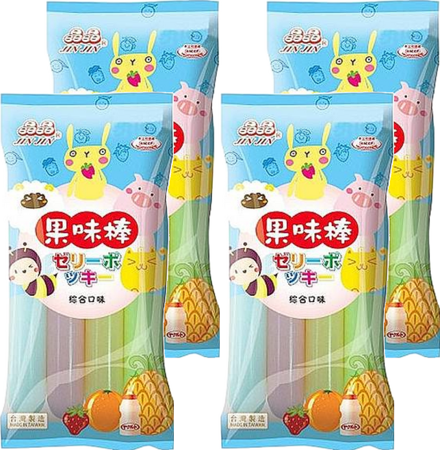 晶晶 果味棒 綜合口味, 680ml, 4包