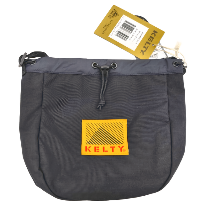 KELTY 80sKINCHAKU 259249222BKK, 黑色