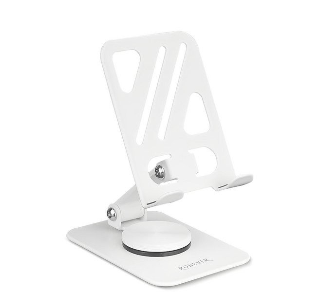 RONEVER 迷你折疊旋轉手機支架 PD043 87 x 61 x 32mm 127g, 白色, 1個