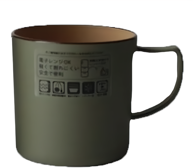 三義漆器店 樹脂馬克杯 290ml 耐摔輕量 可機洗 日本製造, 綠色, 1個