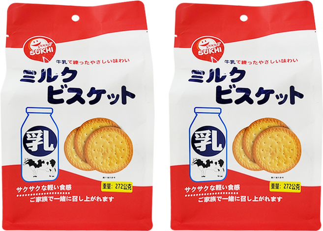 SUKHI 新世紀鮮乳餅, 272g, 2包