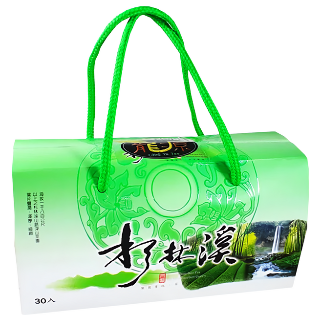 龍源茶品 鑫龍源 杉林溪烏龍高山茶包禮盒, 3g, 30包, 1盒