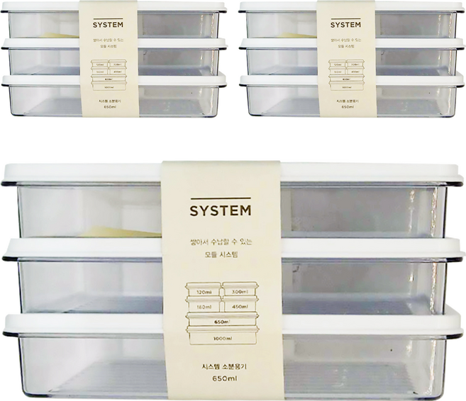 韓國 Changsin Living 昌信生活 SKYLOCK SENSE 冰箱全系列收納盒 保鮮盒 5號組 3組 3個容器 + 3個蓋子 食材保鮮 食器檢驗合格 可微波 透明薄型