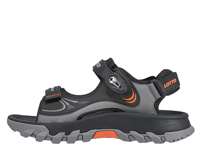 LOTTO 樂得男溯溪磁扣戶外涼鞋 LT5AMS9370 耐磨防滑 水陸兩用