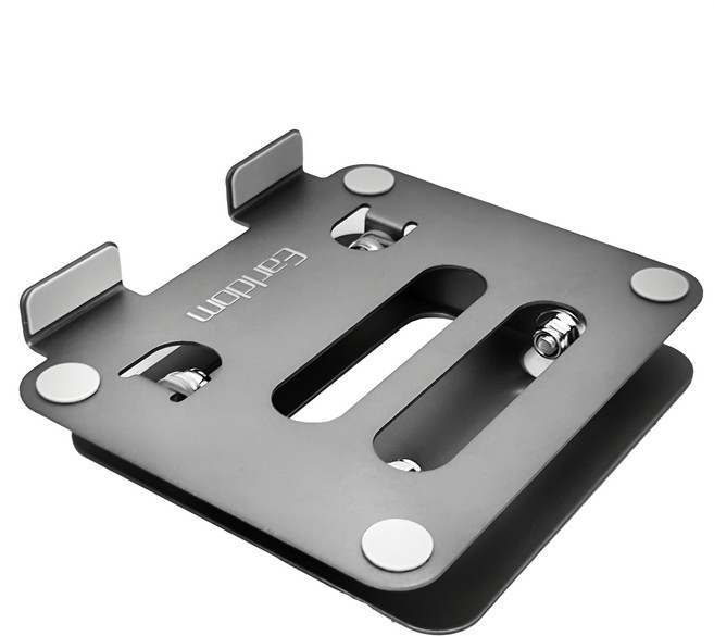 Earldom 藝鬥士 筆電/平板兩段式桌面支架, 灰色, 1個