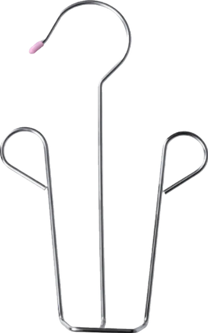 不鏽鋼加粗款晾曬鞋掛架 可疊加使用 3個, 銀, 1組