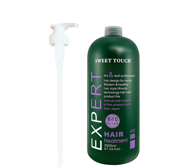 SWEET TOUCH 直覺 職業洗髮精 附壓頭 薰衣草, 2L, 1瓶