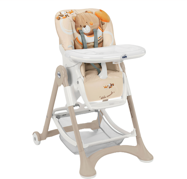 兒童餐椅 BS8127, 卡其色