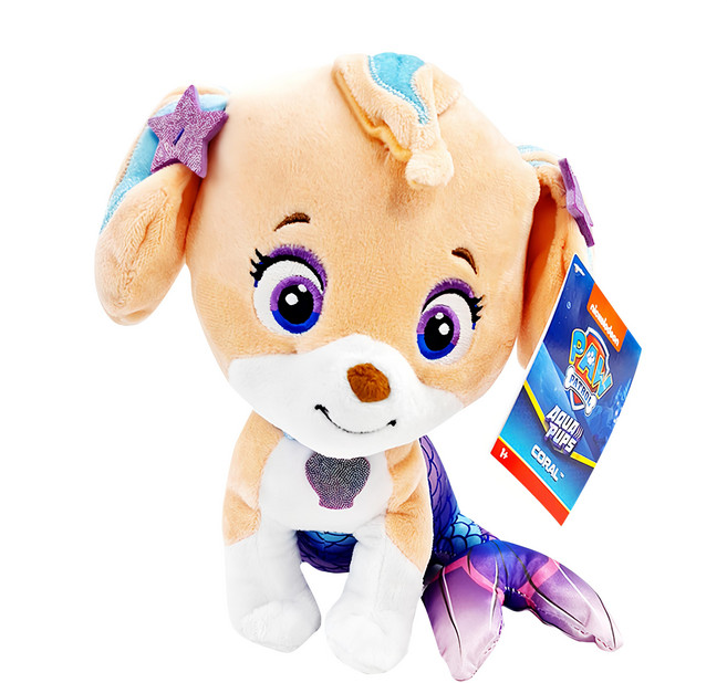 SPIN MASTER 汪汪隊立大功 美國GUND 絨毛娃娃 - 珊瑚, 22.5cm, 1個