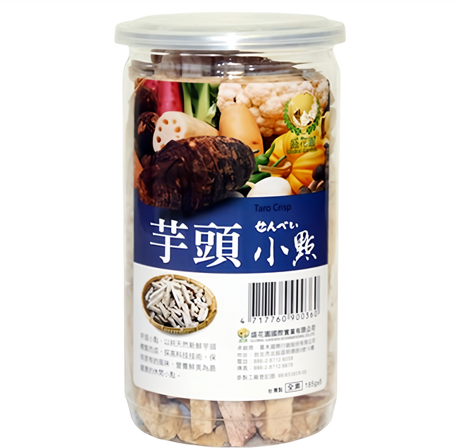 Global Garden 盛花園 芋頭小點, 185g, 1罐